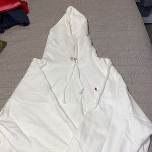 Large White Champion Sweatshirt
